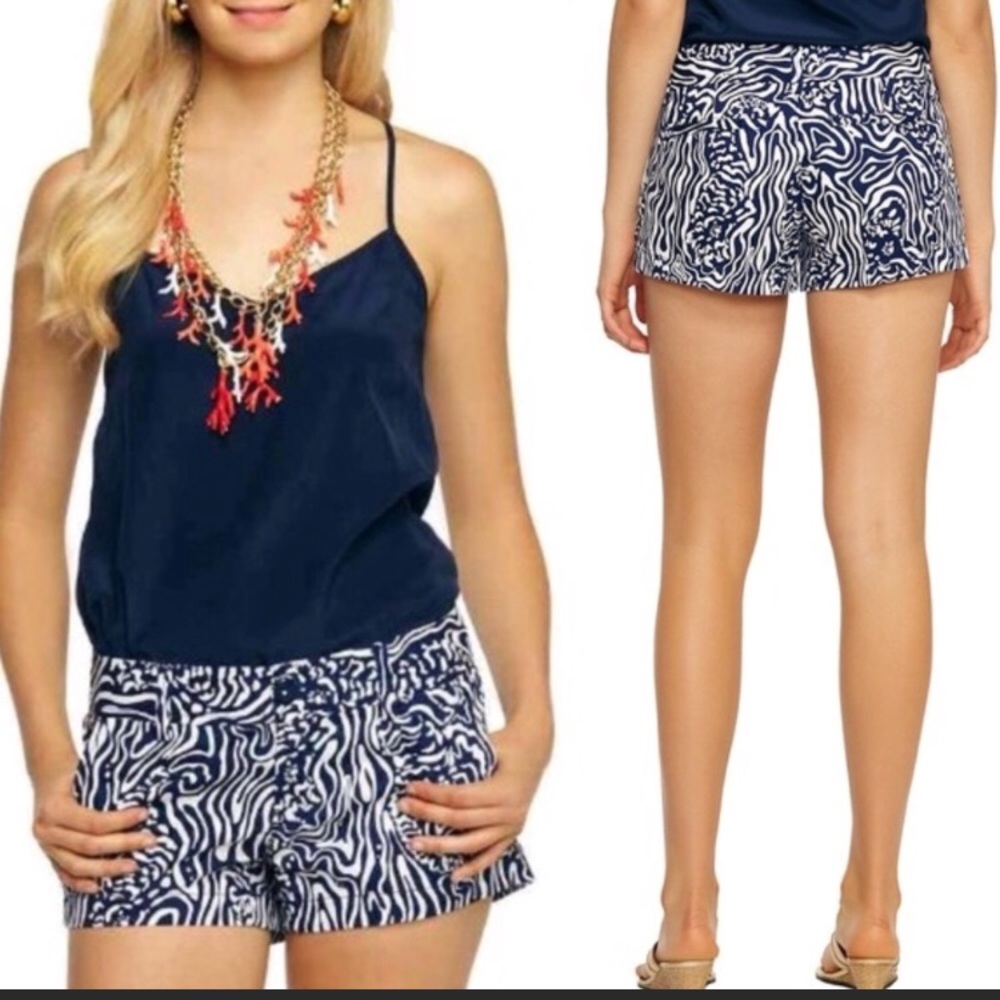 Lilly Pulitzer the Walsh night swim shorts
